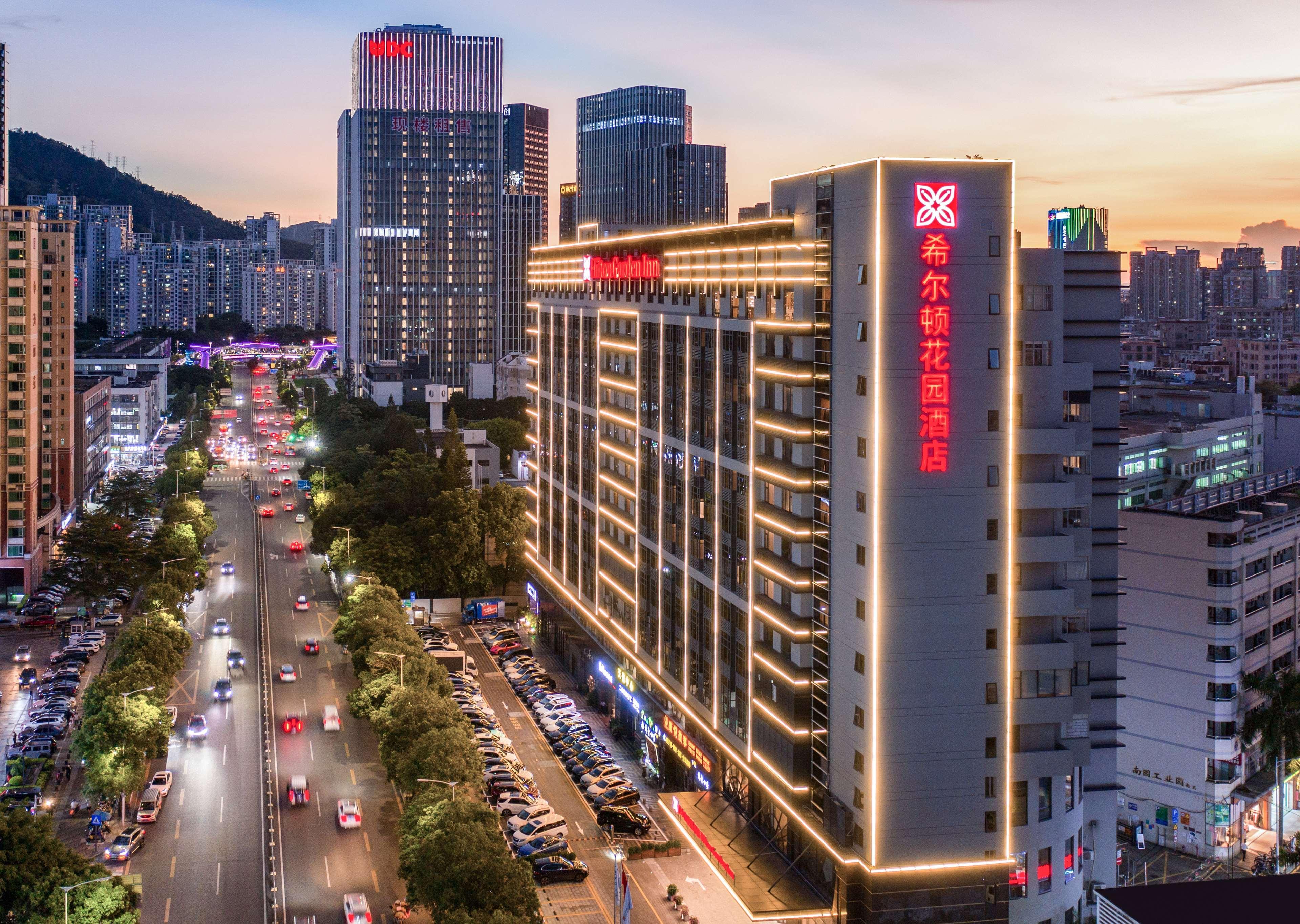 Hilton Garden Inn Shenzhen Nanshan Avenue エクステリア 写真